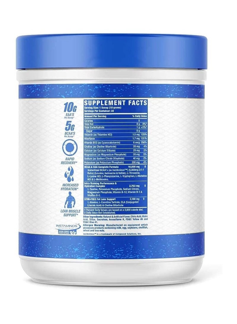 Ronnie Coleman Amino-Tone EAAs Amino Acids Powder with BCAAs, Hydration Essential Amino Acids Post Workout Muscle Recovery,  Lemonade, 30 Servings