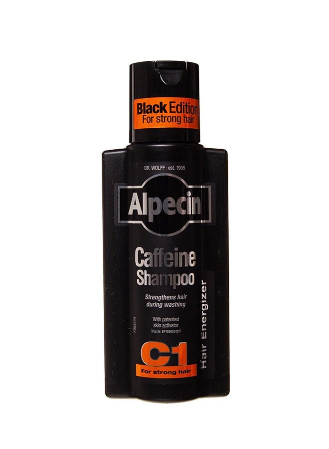 Alpecin Caffeine Shampoo C1 Black Anti Hair Loss Men Strong Hair 250 Ml