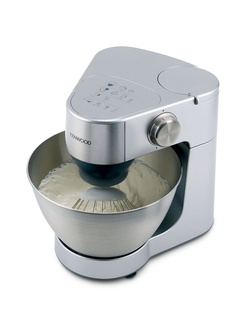 Kenwood Stand Mixer Kitchen Machine Prospero  With  Stainless Steel Bowl, K-Beater, Whisk, Dough Hook 4.3 L 900.0 W KM240SI Silver/Grey