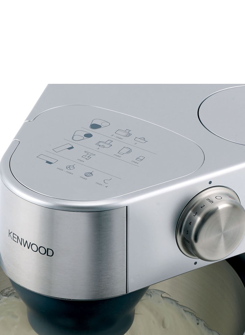 Kenwood Stand Mixer Kitchen Machine Prospero  With  Stainless Steel Bowl, K-Beater, Whisk, Dough Hook 4.3 L 900.0 W KM240SI Silver/Grey