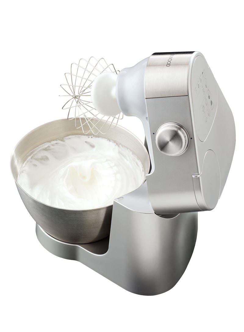 Kenwood Stand Mixer Kitchen Machine Prospero  With  Stainless Steel Bowl, K-Beater, Whisk, Dough Hook 4.3 L 900.0 W KM240SI Silver/Grey