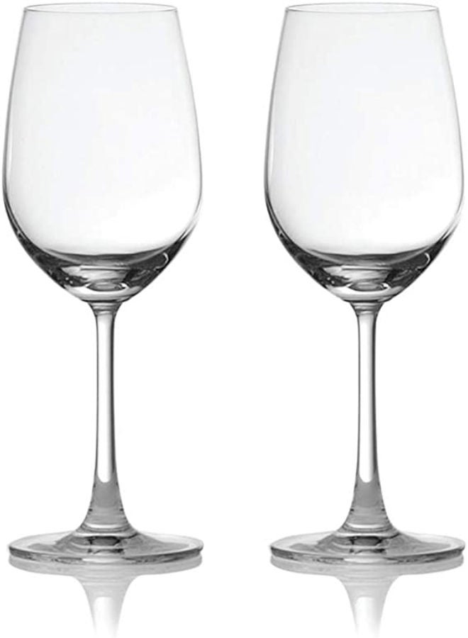 Madison White Wine Glass 350 ml Clear 2 Pc Set