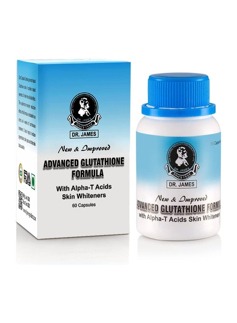 Dr. James Advanced Glutathione Skin Whitening Formula, 1000mg