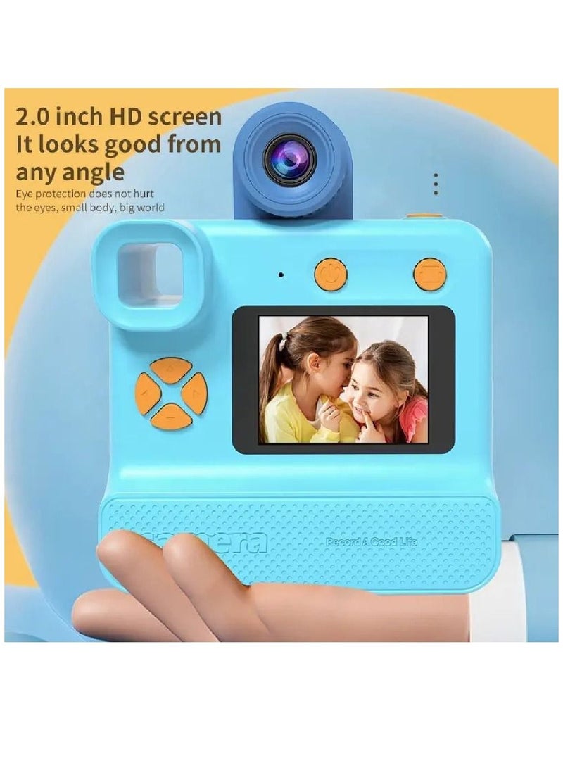 Kids Camera Instant Print Camera with TF Card Print Paper 26MP 1080P Camera 2.0