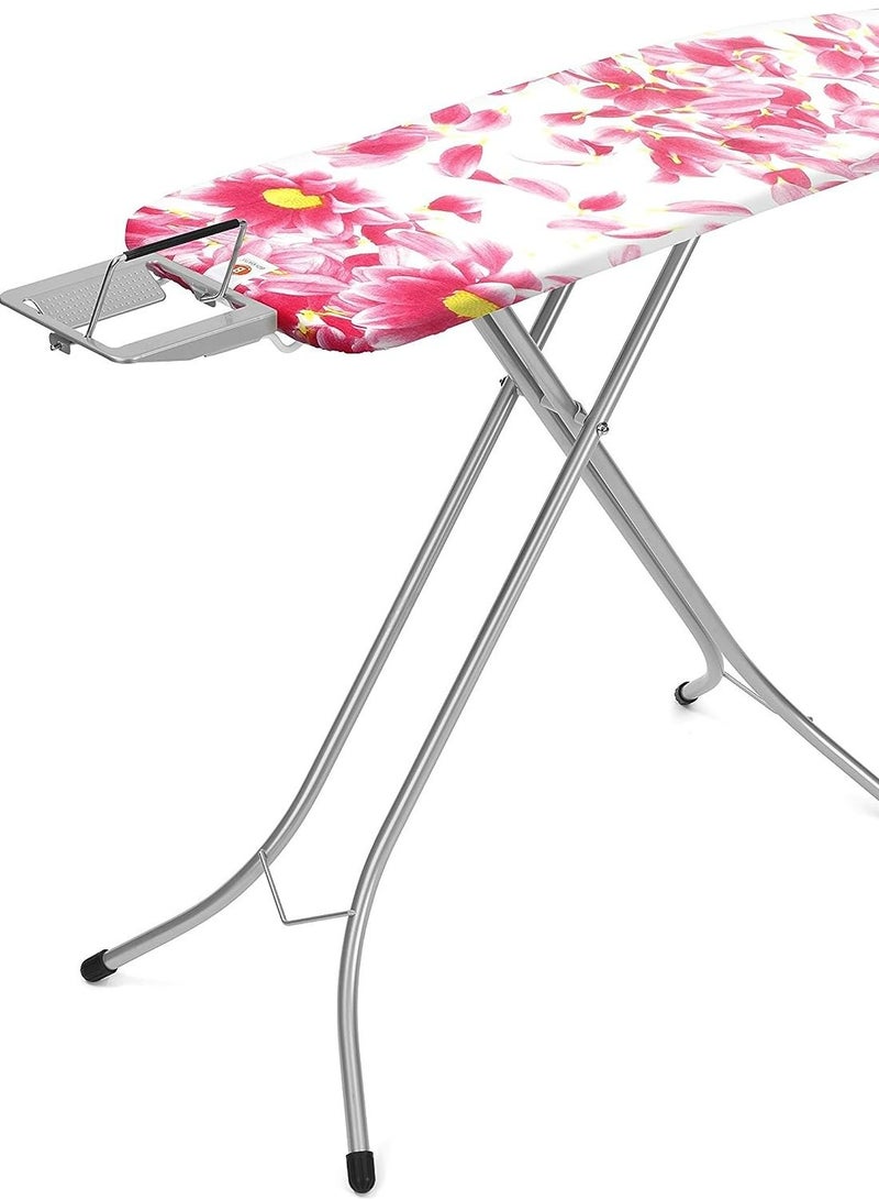 Pink Santini Ironing Board Cover With 4 Mm Foam - 124 X 38 Cm, Size B