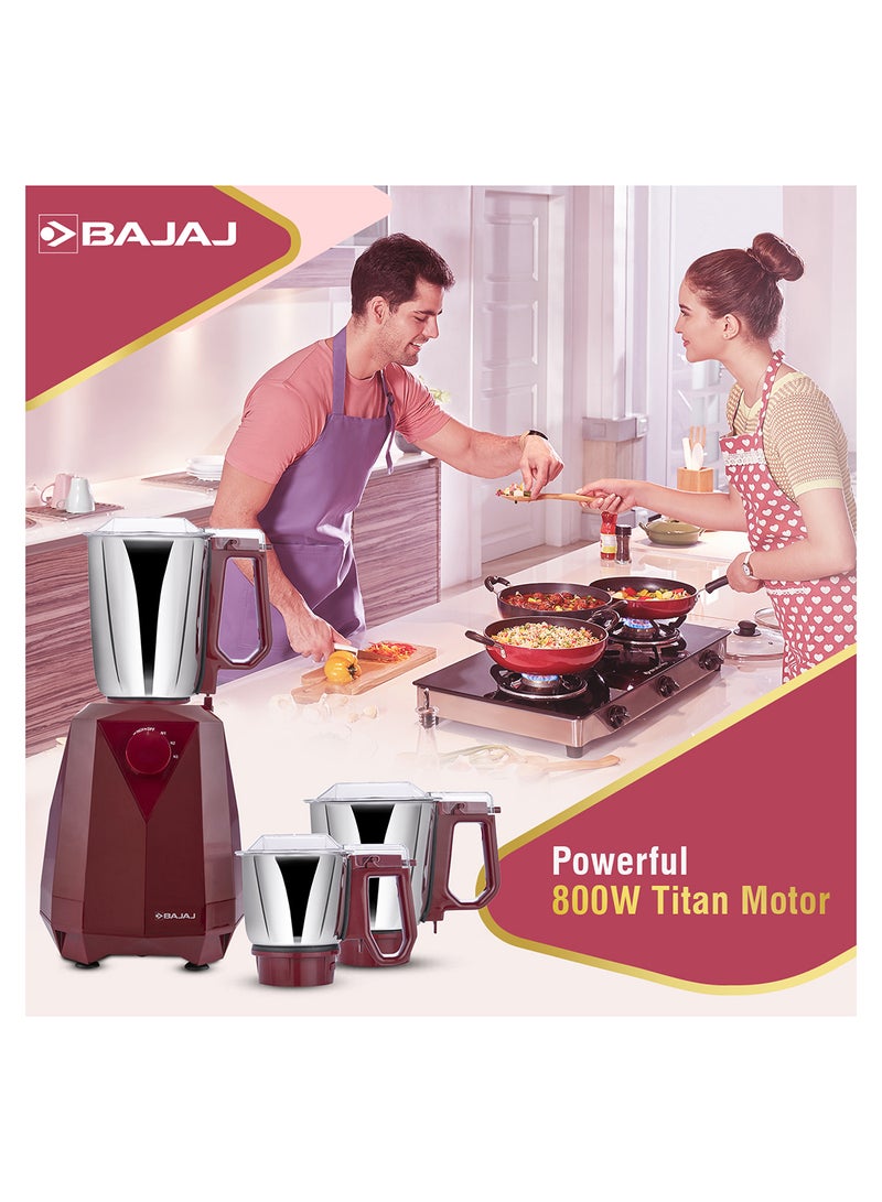 Juvel Mixer Grinder 800.0 W 410554 Maroon