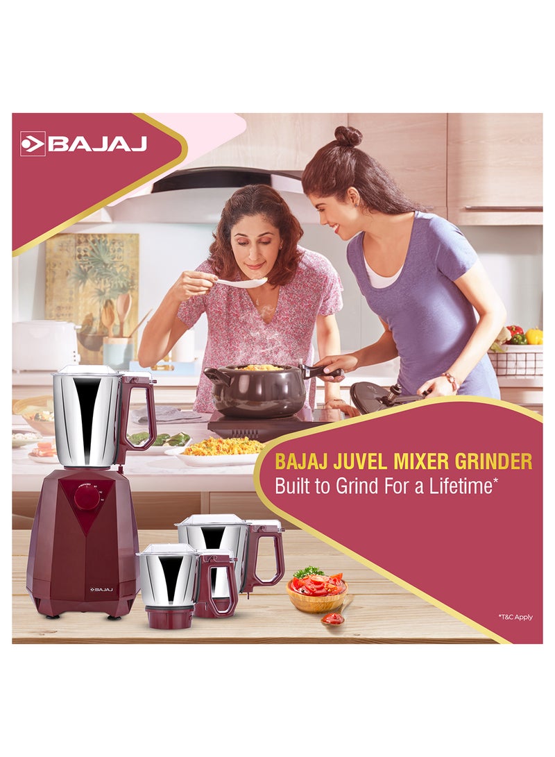 Juvel Mixer Grinder 800.0 W 410554 Maroon