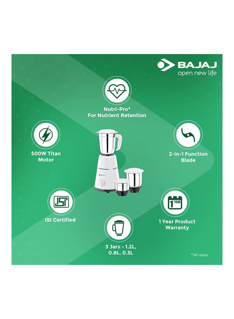 Gx-1 Mixer Grinder 500.0 W 410125 White