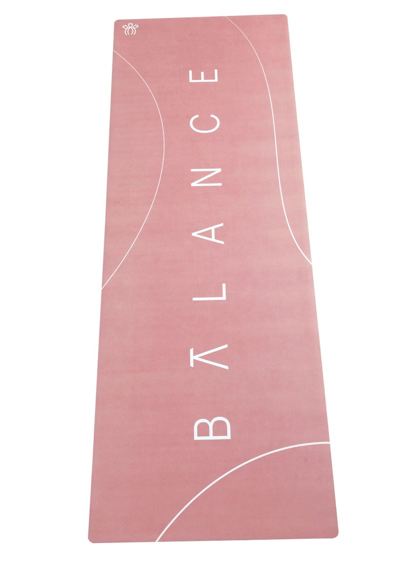 Balance Non Slip Suede Top 1mm Travel Yoga Mat