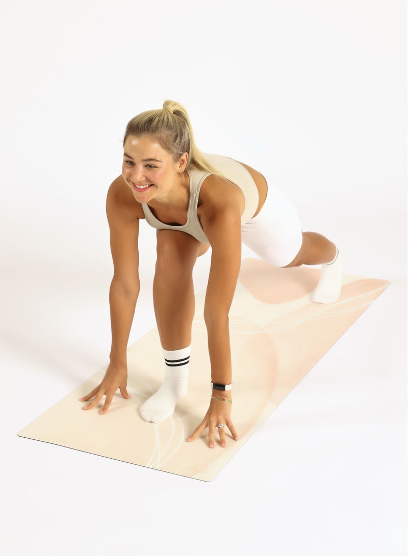 Serenity Non Slip Suede Top 1mm Travel Yoga Mat