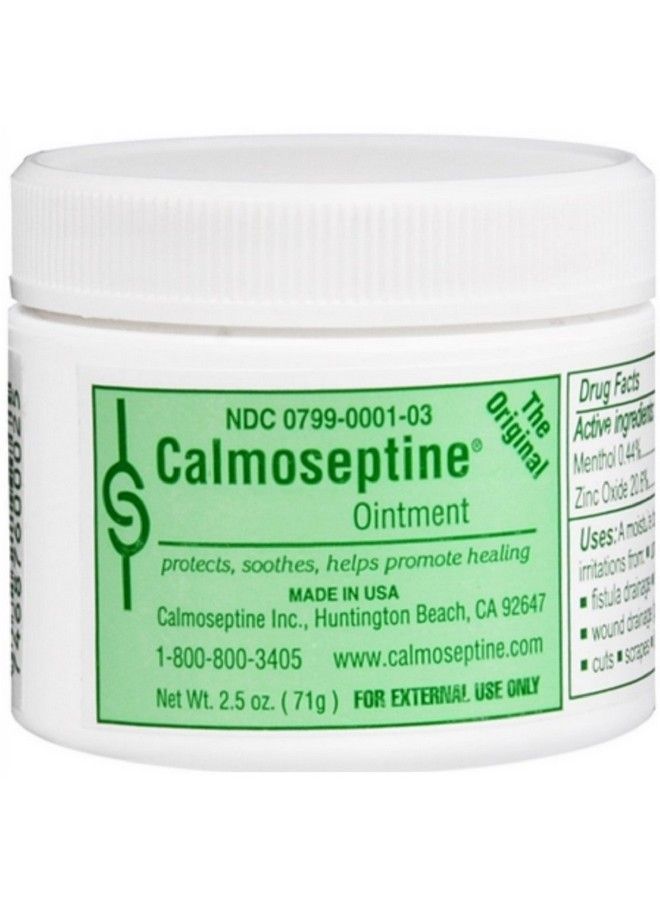 Diaper Rash Ointment Jar 2.5 Oz (Pack Of 5)