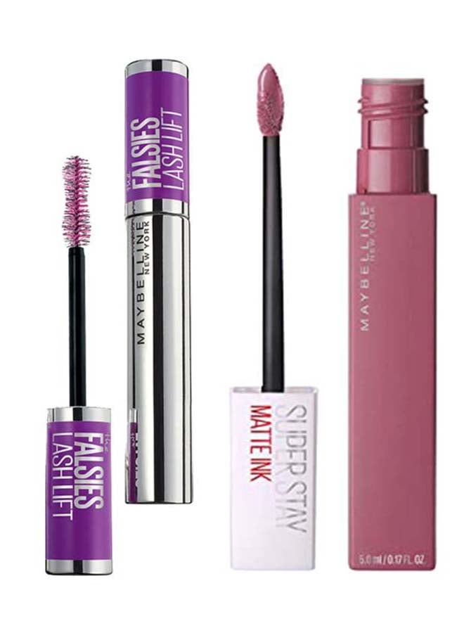 2-Piece SuperStay Matte Ink And The Falsies Lash Lift Mascara Set Multicolour