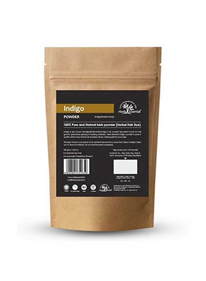 Indigo Leaves Powder Natural Hair Dye 100 G