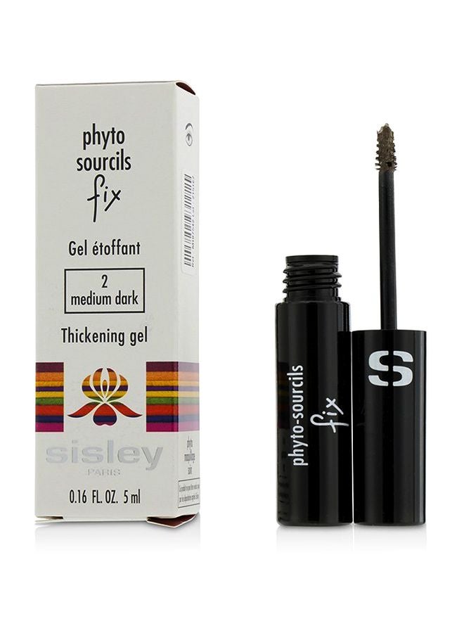 Phyto Sourcils Fix Thickening Gel 2 Medium Dark