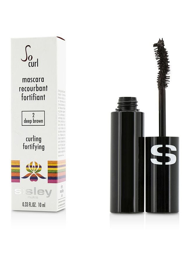 So Curl Mascara Curling And Fortifying 02 Deep Brown