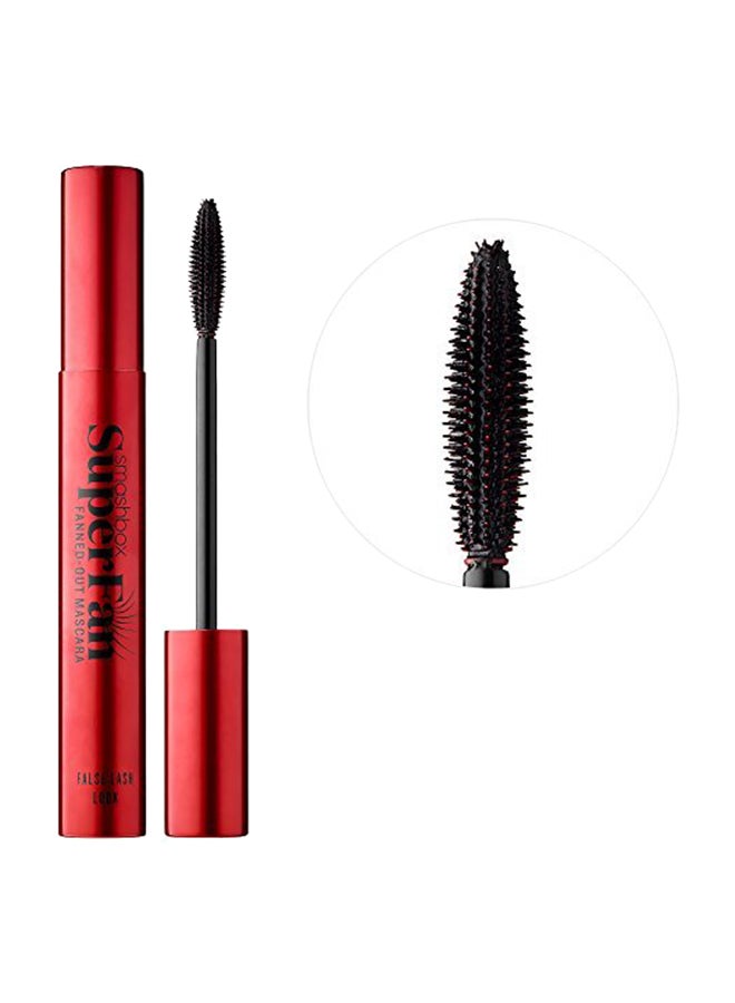 Superfan Fanned-Out Mascara Black