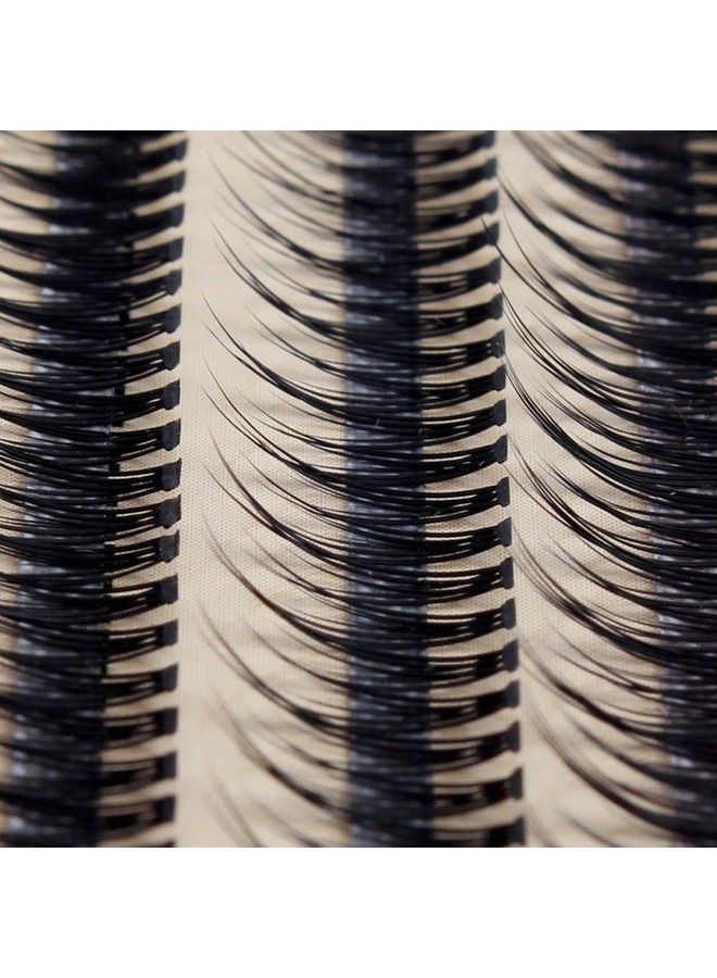 120Pcs 8Mm/10Mm/12Mm/14Mm/16Mm To Choose Fish Tail Design 0.1 C Curl 3D Individual Mink False Eyelashes Extension Soft Black Fake False Eye Lashes （10Mm）