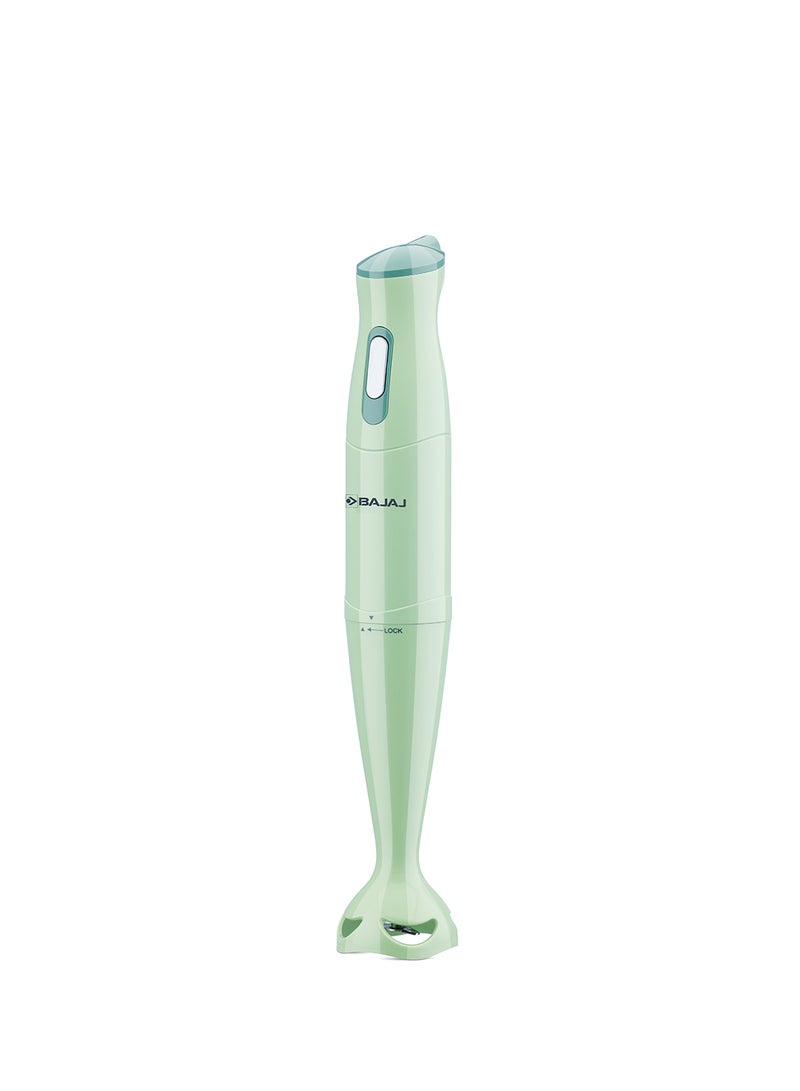 300W Hand Blender with Fixed Multipurpose Blade for Hassle-Free Blending, Detachable ABS Stem, Ergonomic Push Button, Penta Flow Breaker System | Efficient & Durable Design HB 20 Green