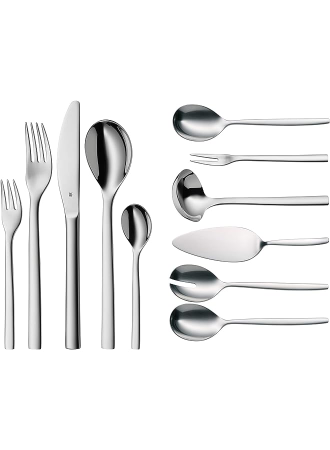 Cutlery Set 66-Piece for 12 People Atria Cromargan 18/10 Stainless Steel Polished