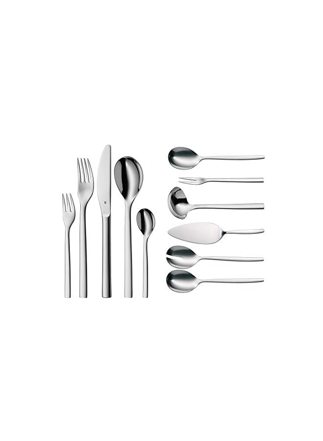 Cutlery Set 66-Piece for 12 People Atria Cromargan 18/10 Stainless Steel Polished
