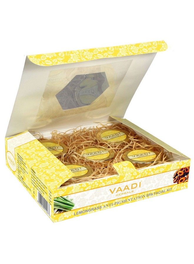 Lemongrass Anti Pigmentation Spa Facial Kit With Cedarwood Extract 270G