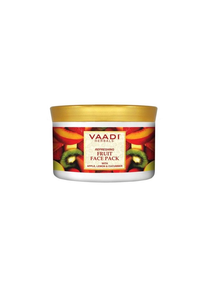 Refreshing Fruit Face Pack Apple Lemon And Cucumber 600G