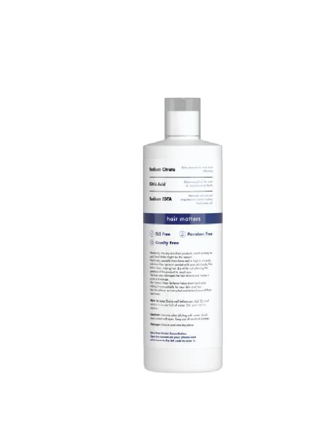 Water Softener 500ml | Instant Hard Water Softening Agent | Reduces Hair loss and Skin Itching | Disable Calcium and Magnesium | Maintains pH level of Bathing Water | Easy to Use Solution