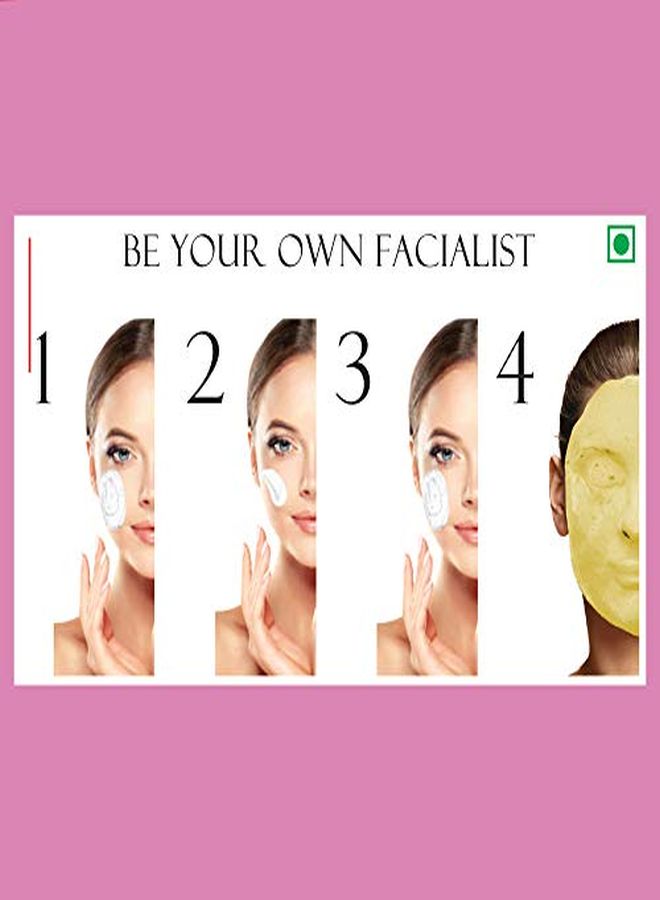 Brightening & Whitening Facial Kit With Peel Off Mask Suitable For All Skin Types (45G, Single Use Facial Kit)