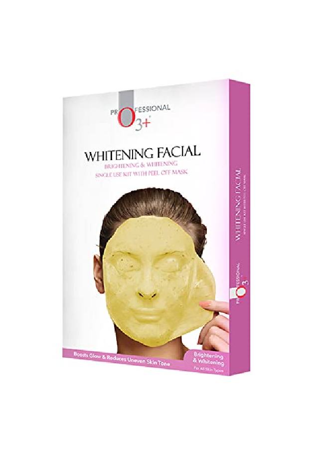 Whitening Facial Kit With Brightening & Whitening Peel Off Power Mask (45gm)