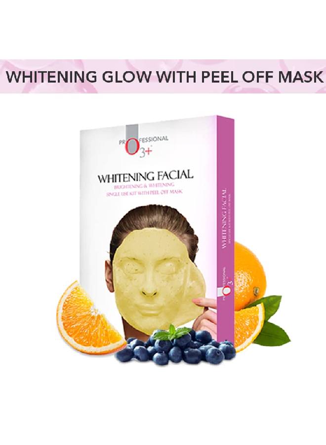 Whitening Facial Kit With Brightening & Whitening Peel Off Power Mask (45gm)