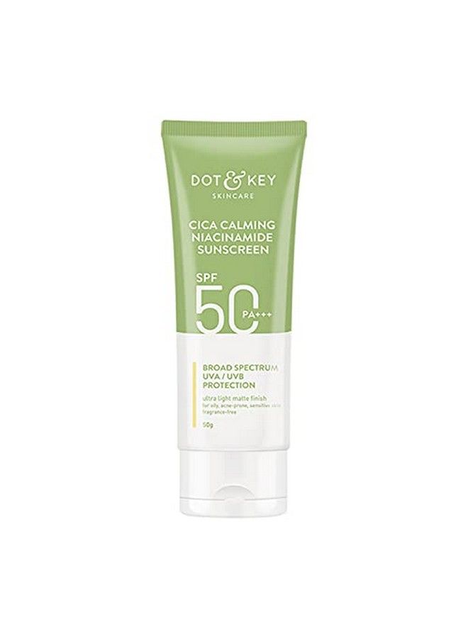 Cica Calming Niacinamide Sunscreen Spf 50 Pa+++ 50G