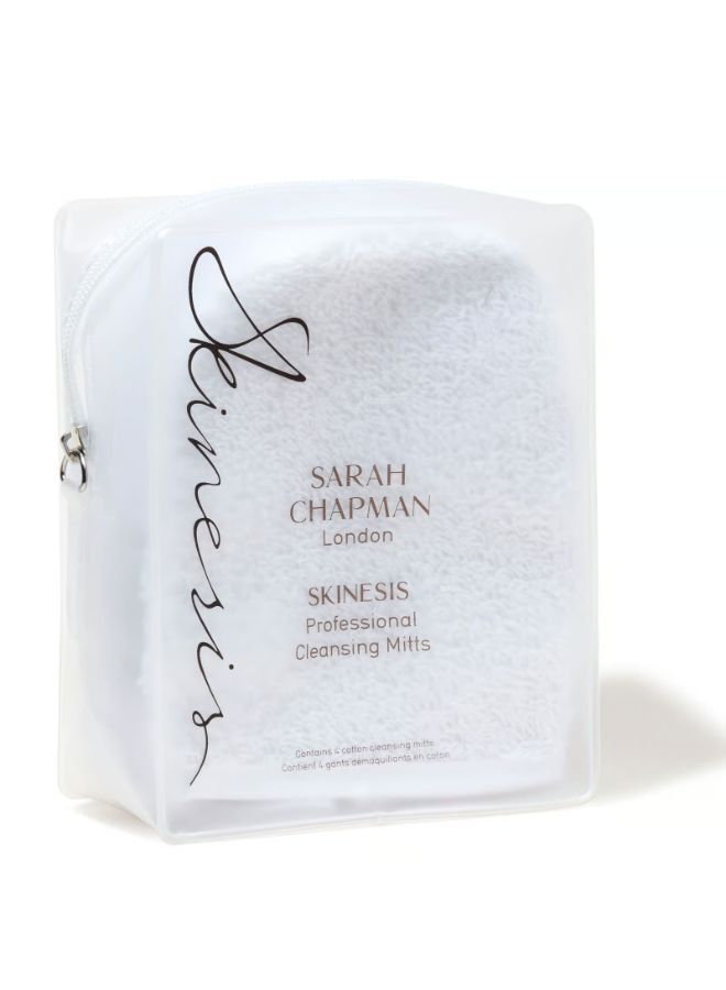Skinesis Professional Cleansing Mitts x 4