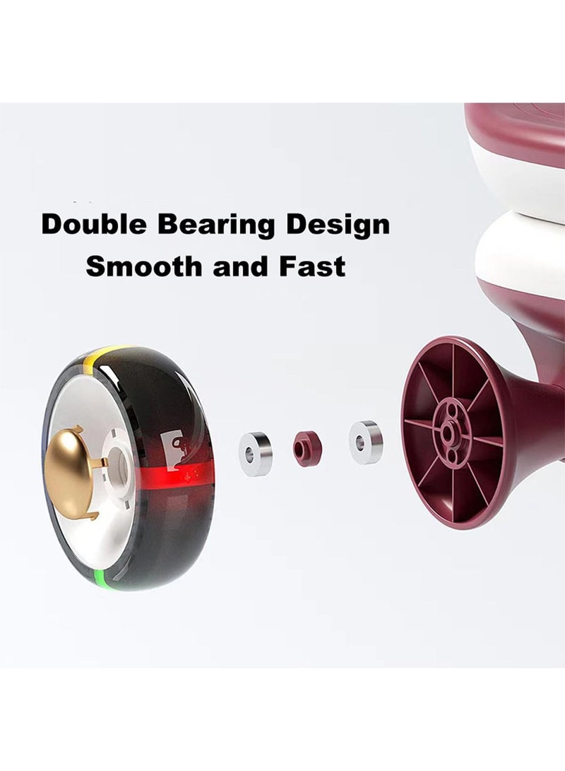 Kids Twist Swing Car with Double Bearing Lighting Wheel Ultra Strong Heavy Duty Ride On Scooter