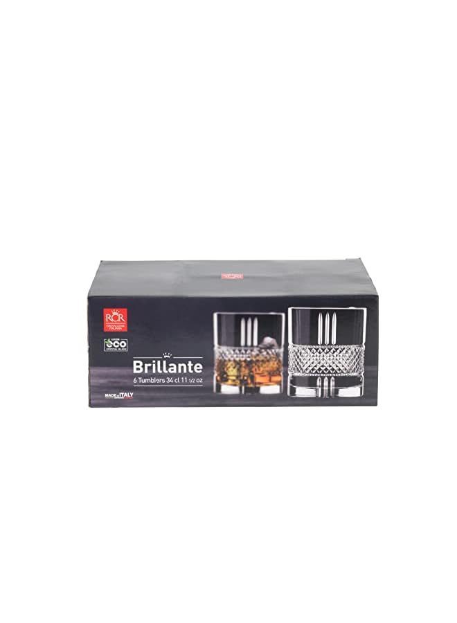 Brillante Dof Tumbler Set 6Pc 33.7Cl