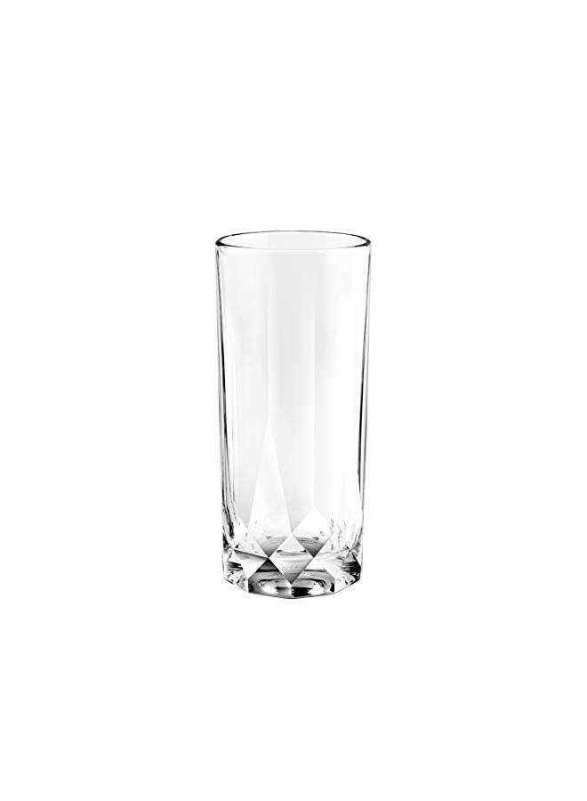 Connexion Hi Ball Glass 350Ml , Clear ,P02808, 6 Pc Set