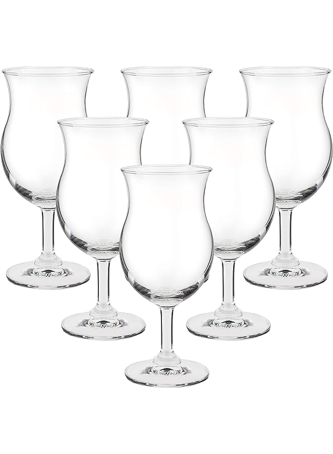 Cuba Poco Grande Cocktail/Mocktail Glass, Pack Of 6, Clear, 350 ML, 522H12