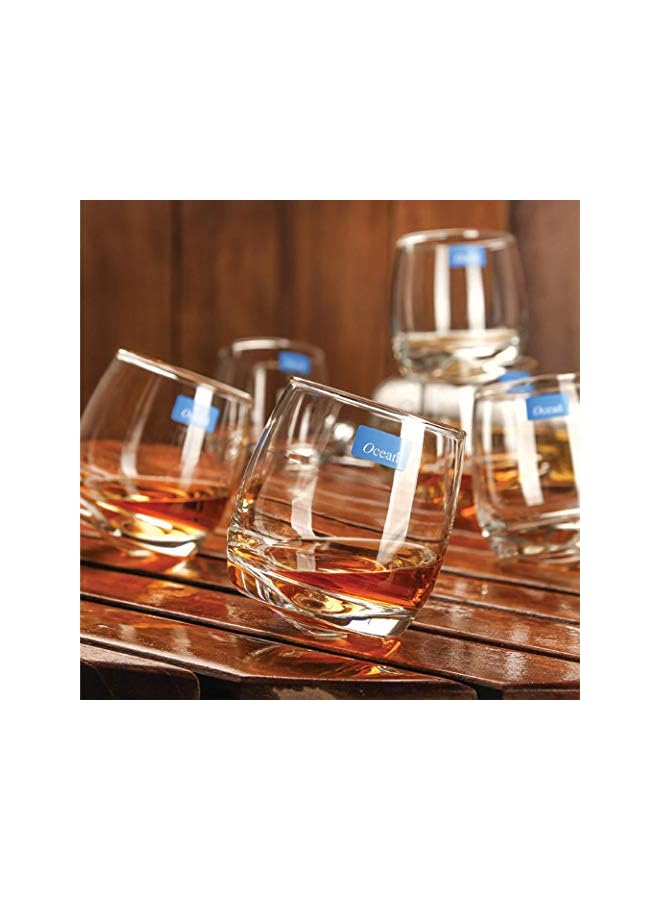 J14209 Cuba Rock (Whiskey/Whisky) Glass, Pack Of 6, Clear, W 60.0 X H 88.0 X D 67.0 Mm, 270 ML, Glass