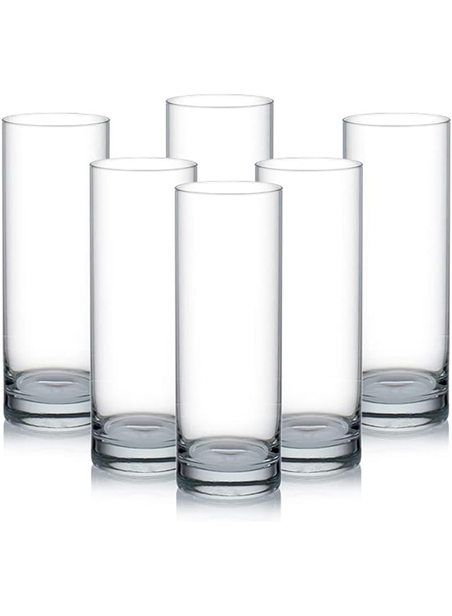 New York Hi Ball Glass, Pack Of 6, Clear, 340 Ml, B07812
