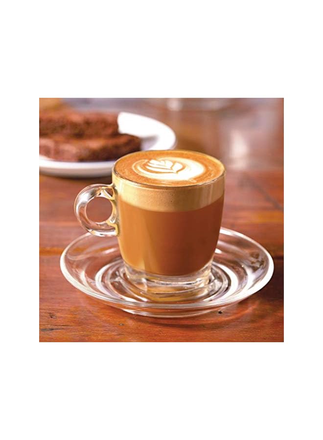 Caffe Saucer, 5.75 Inch, Pack Of 6, Clear, P02471
