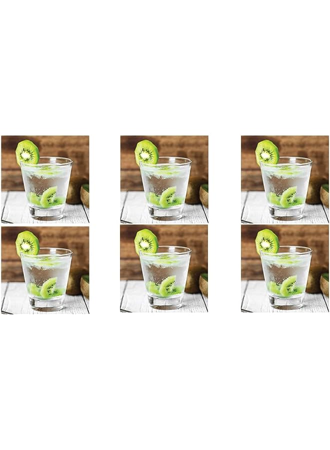 Studio Rock Glass, Pack Of 6, Clear, 345 ml, B1611206