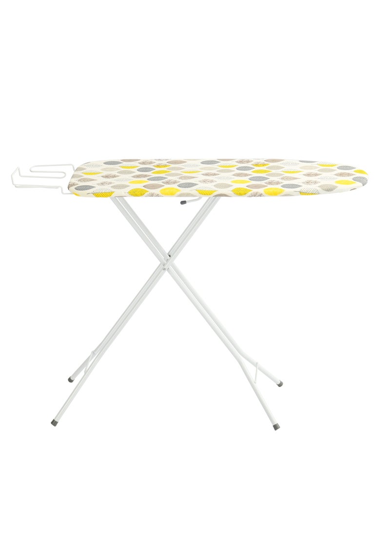 Iron Board Virgin Multicolour Ironing Table With Iron Holder Foldable And Adjustable 96x30cm