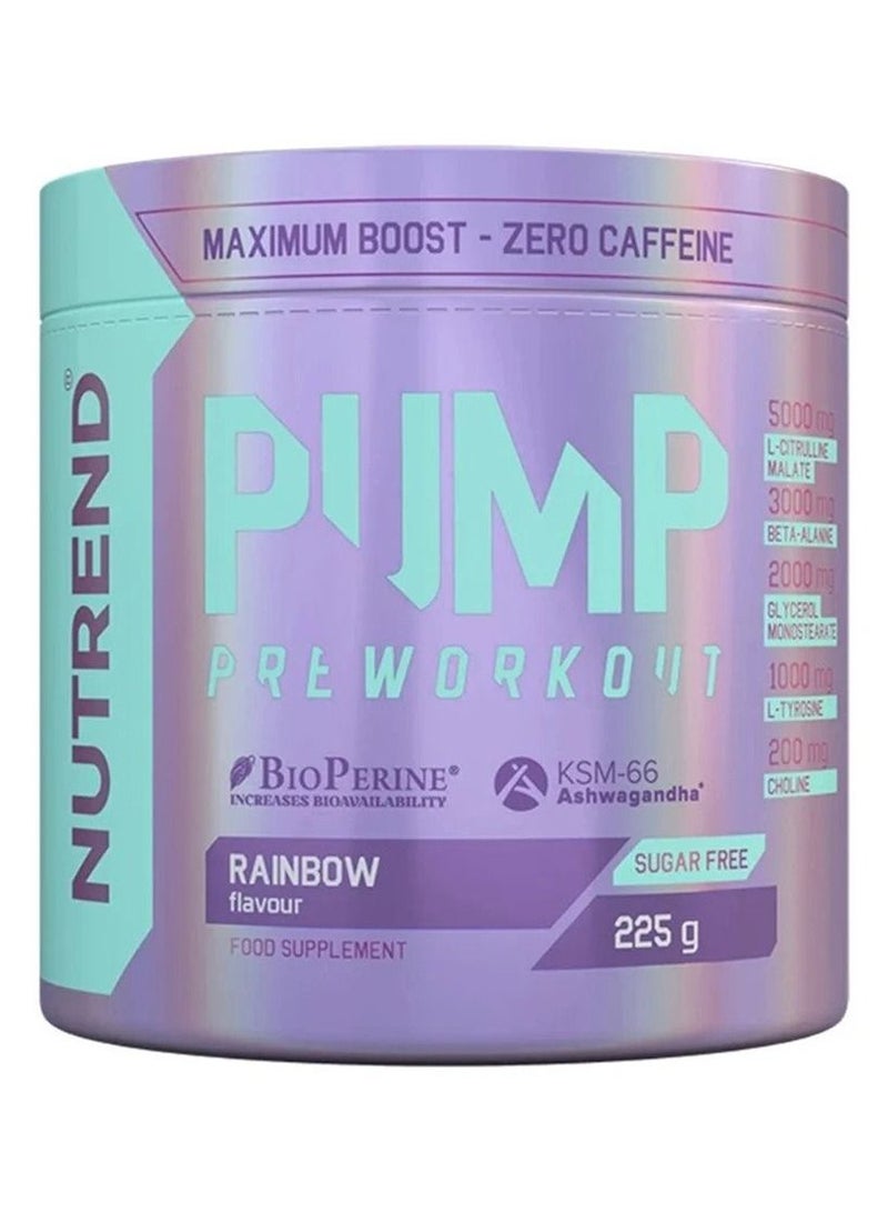 Pump Pre-Workout 225g NTD Rainbow