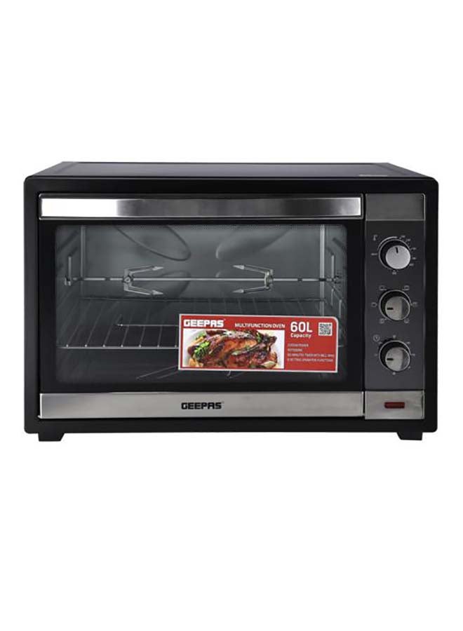 Electric Oven With Rotisserie Function 60 L 2000 W GO4459N Black