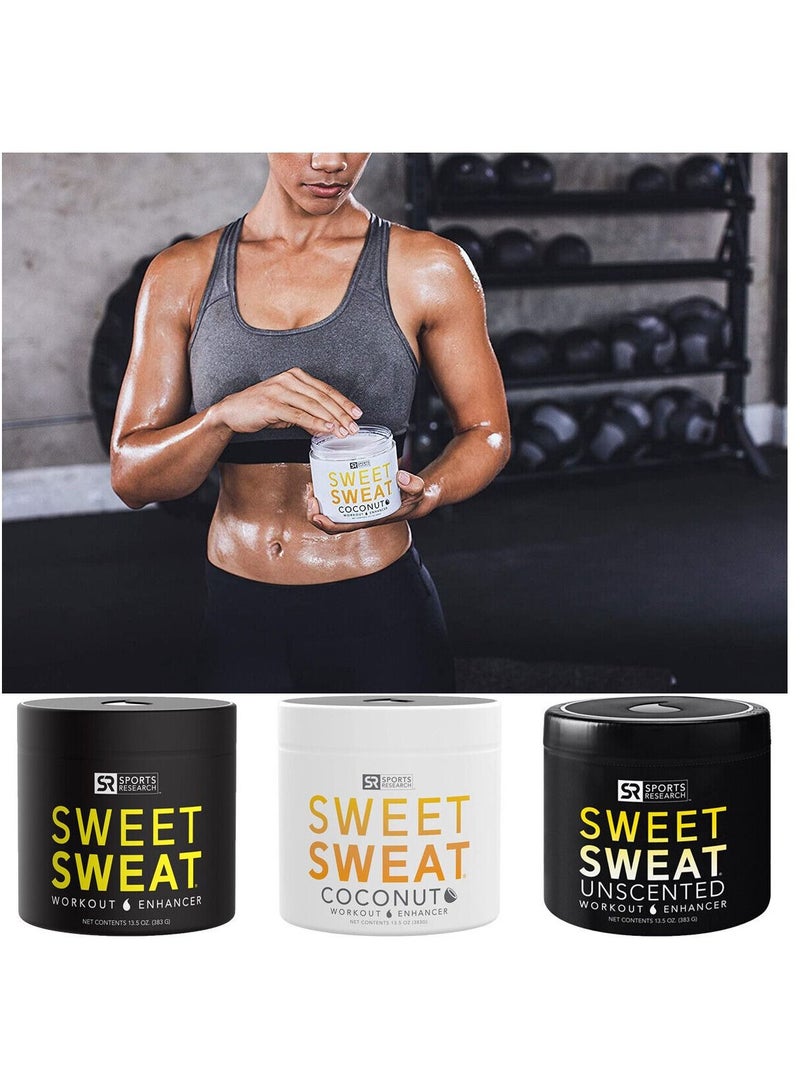 Sports Research Sweet Sweat Workout Enhancer Coconut 13.5oz