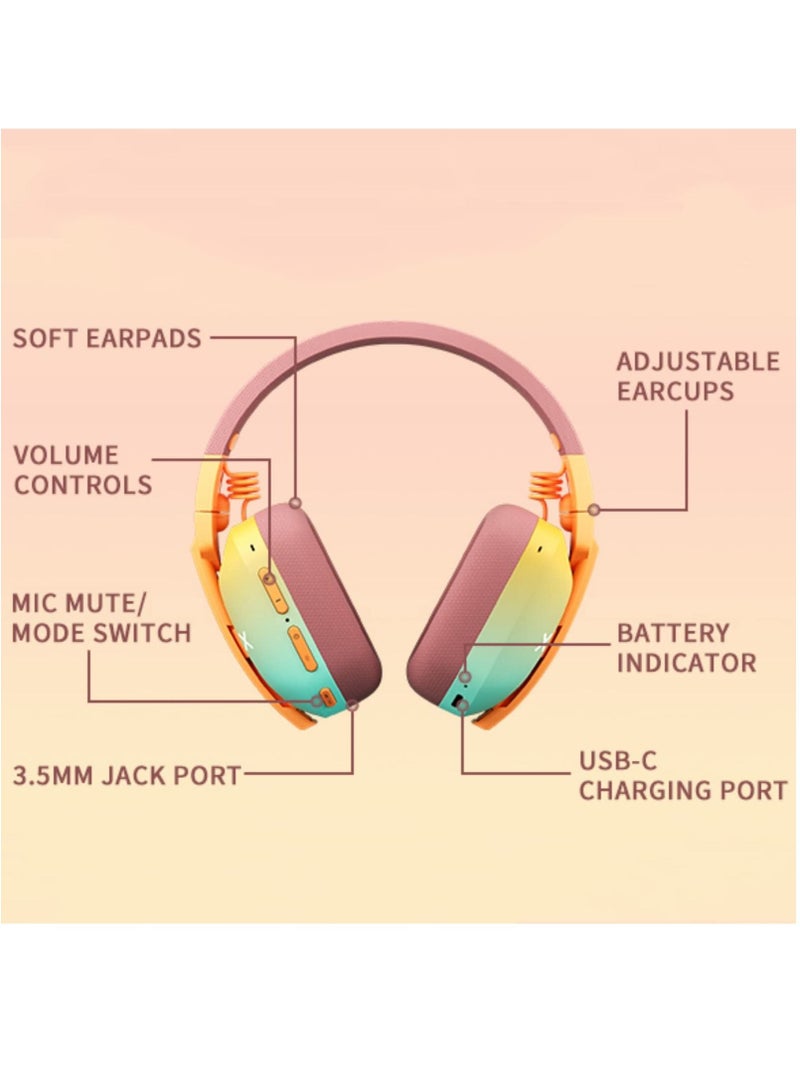 G810 Wireless Headset 2.4G for PC PS4 PS5 Laptop