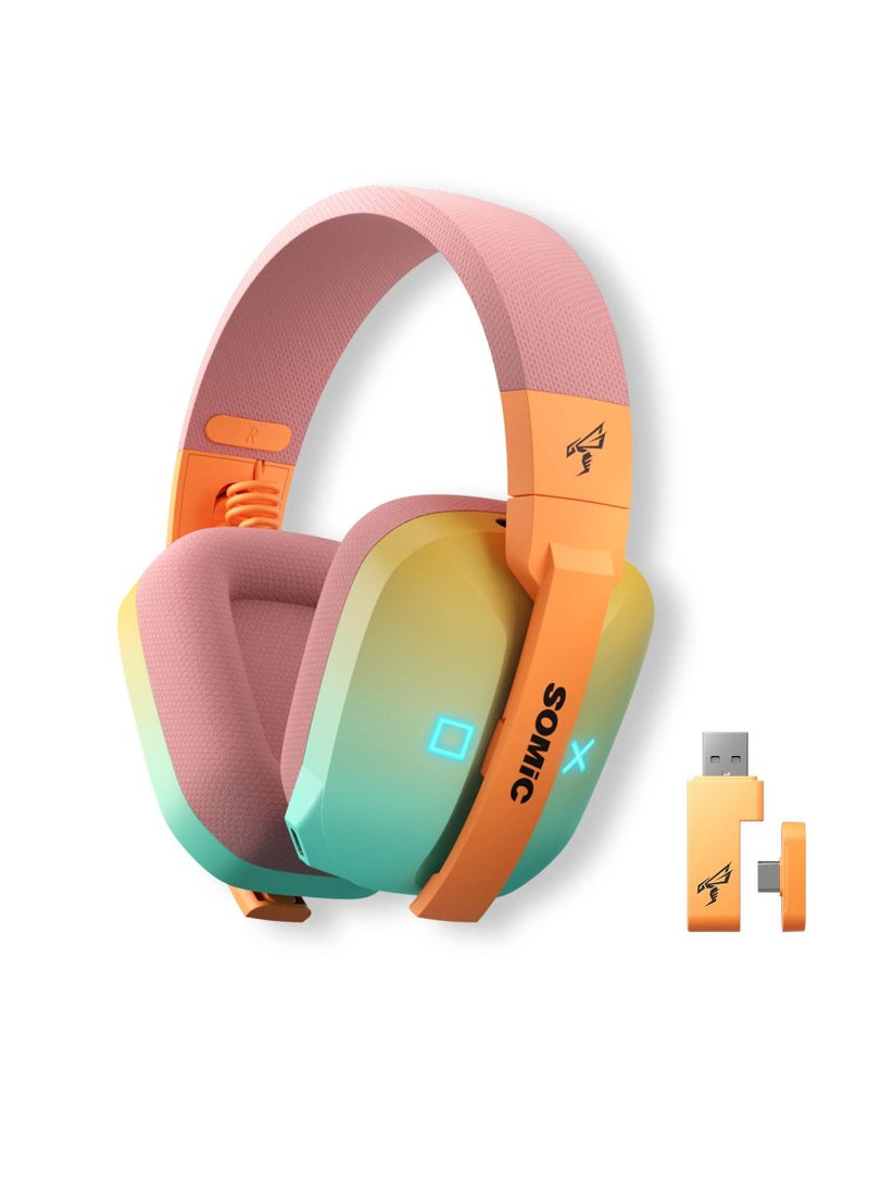 G810 Wireless Headset 2.4G for PC PS4 PS5 Laptop