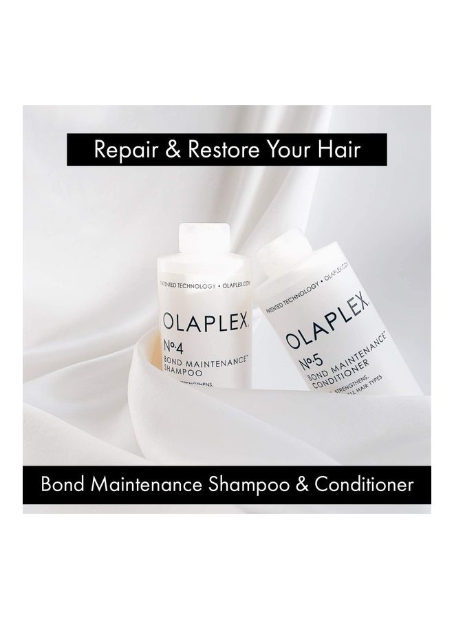 No.4 Bond  Shampoo 250ml and No.5 Bond Conditioner 250m Pack of 4 Pieces Bundle 500ml