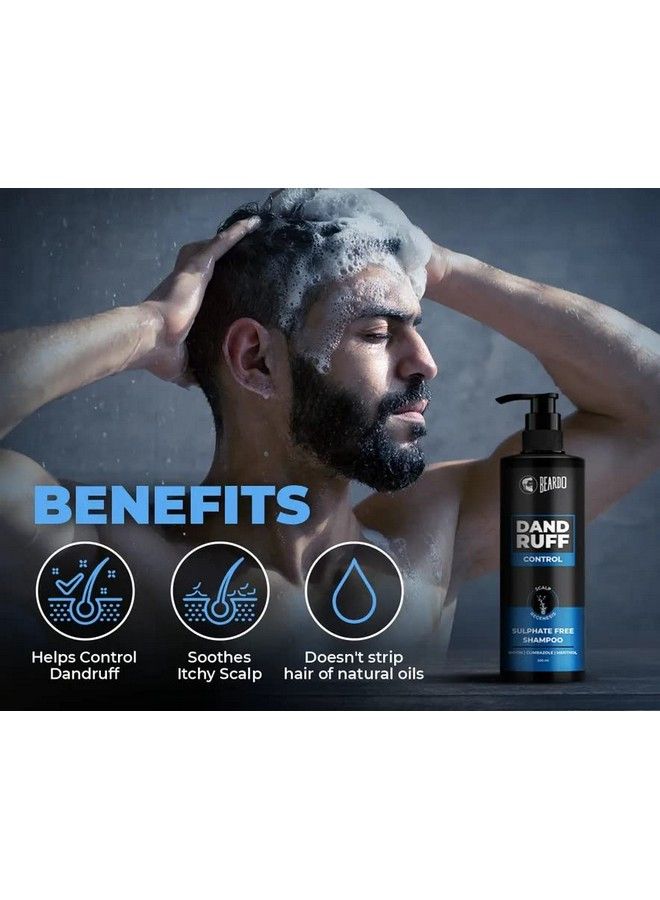 Dandruff Control Sulphate Free Shampoo 200 Ml | Biotin | Climbazole | Menthol | Reduce Dandruff And Itchy Scalp