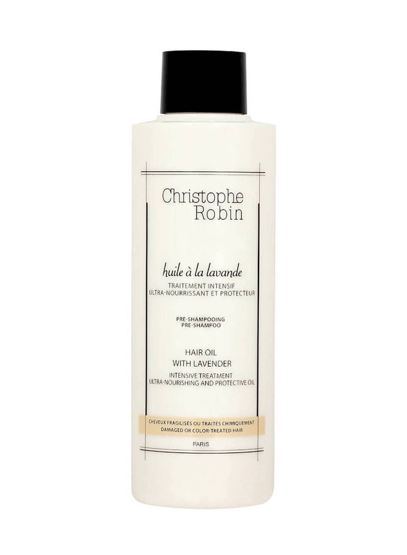 CHRISTOPHE ROBIN Intensive Treatment Hair Oil with Lavender 150ml