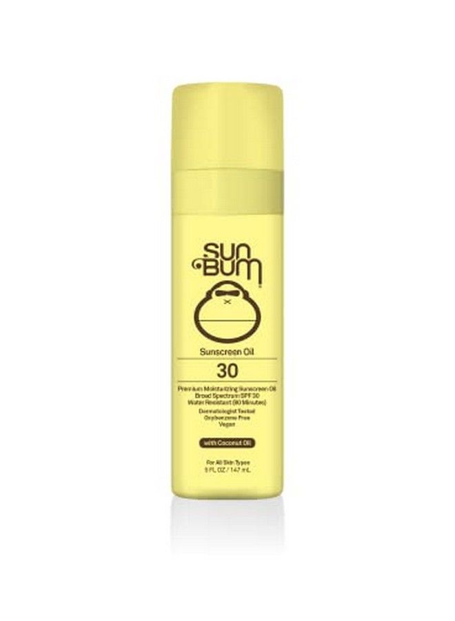 Original Spf 30 Sunscreen Oil | Vegan And Reef Friendly (Octinoxate & Oxybenzone Free) Broad Spectrum Moisturizing Uva/Uvb Glowing Sunscreen Lotion With Vitamin E | 5 Oz